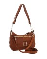 Campomaggi - Teresa Cowhide Leather Shoulder Bag with Rhinestones