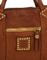 Campomaggi - Cora Cowhide Leather Shopping Bag with Studs and