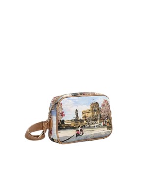 Ynot - Borsa a tracolla camera bag in ecopelle stampata Yesbag 2