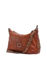 Campomaggi - Hobo-Tasche mit Nieten aus Rindsleder von Nada