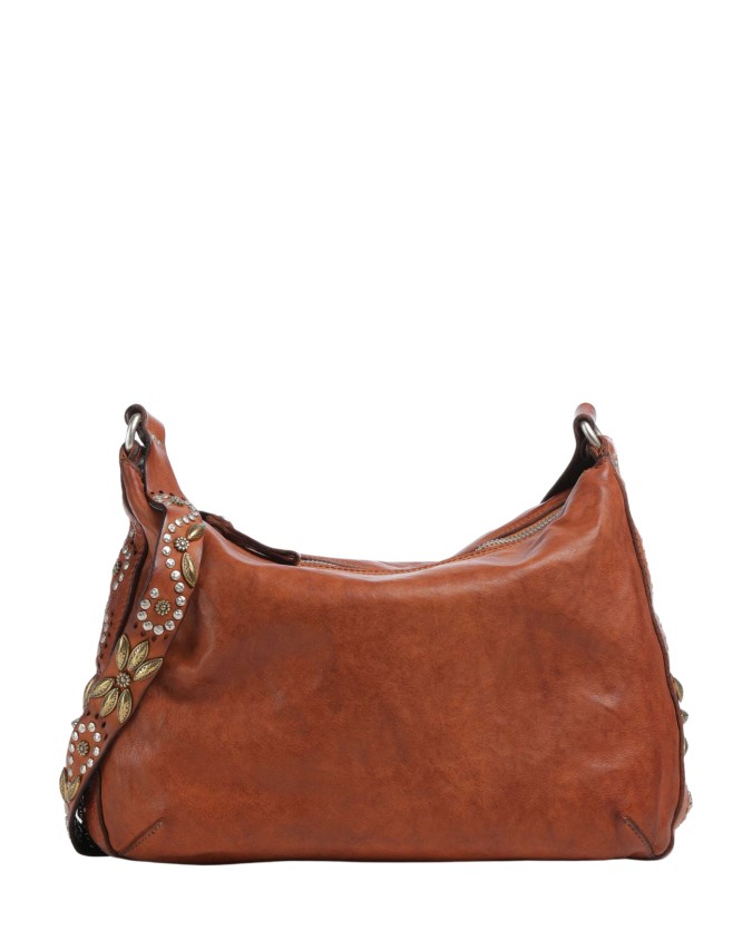 Campomaggi - Hobo-Tasche mit Nieten...