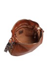 Campomaggi - Hobo-Tasche mit Nieten aus Rindsleder von Nada
