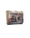 Ynot – Damenbrieftasche mit Klappe und Knopf aus Kunstleder von Yesbag