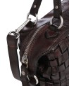 Campomaggi - Petra Woven Cowhide Leather Satchel with Shoulder Strap