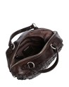 Campomaggi - Petra Woven Cowhide Leather Satchel with Shoulder Strap