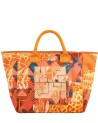 Ynot – Maxi-Strandtasche für Damen aus gewachstem Stoff, Color’s Bay