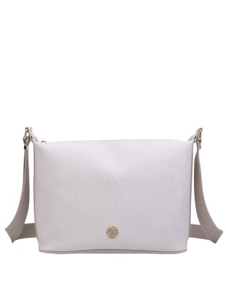  Ynot - Borsa Donna Hobo large con logo Lux