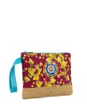 Ynot - Women's Polyester Clutch with Ortigia Flowers