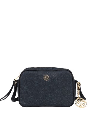  Ynot - Borsa Donna con zip e logo Cloud