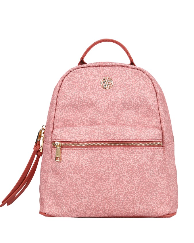 Ynot - Zaino donna in tessuto con tasca esterna Cloud