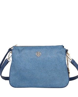  Ynot - Borsa Donna a tracolla 3 scomparti Cloud