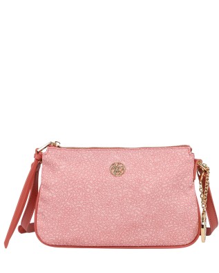  Ynot - Borsa Donna 2 scomparti in tessuto ed ecopelle Cloud 2