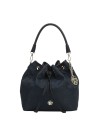 Ynot – Damen-Beuteltasche aus Stoff und Kunstleder Cloud