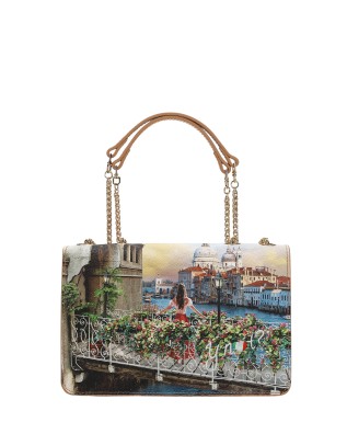  Ynot - Borsa Donna Flap con patta in ecopelle Yesbag 2