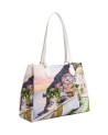 Ynot – Damen-Tote-Tasche aus Kunstleder mit Aufdruck von Yesbag