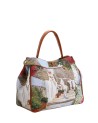 Ynot – Damenhandtasche mit Wickelverschluss aus Kunstleder Yesbag