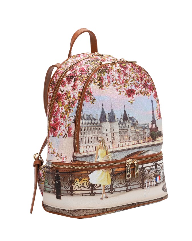 Ynot - Zaino Donna doppio scomparto in ecopelle Yesbag
