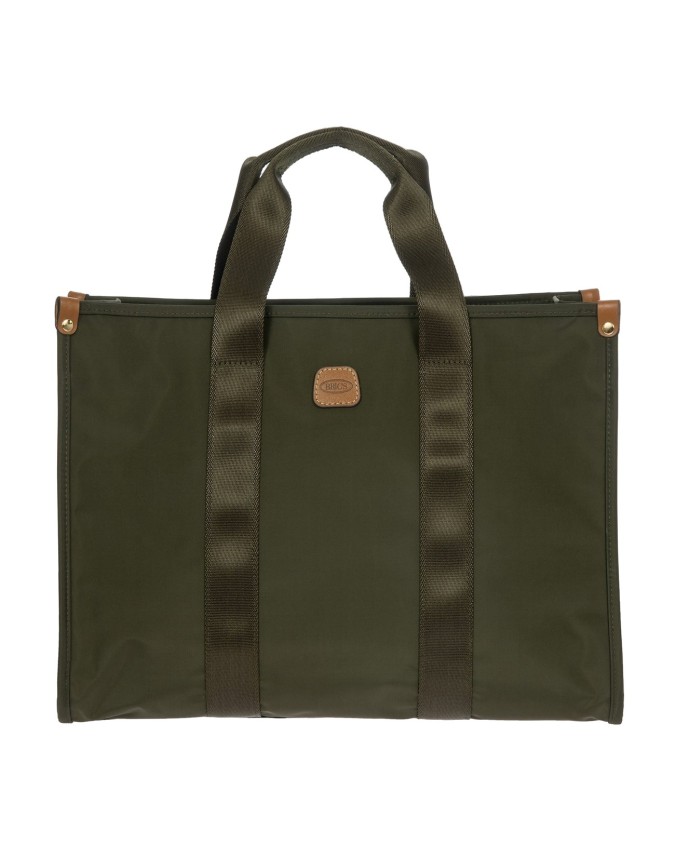 Bric's - Square Handbag, Size L, in Opera X-Bag Nylon