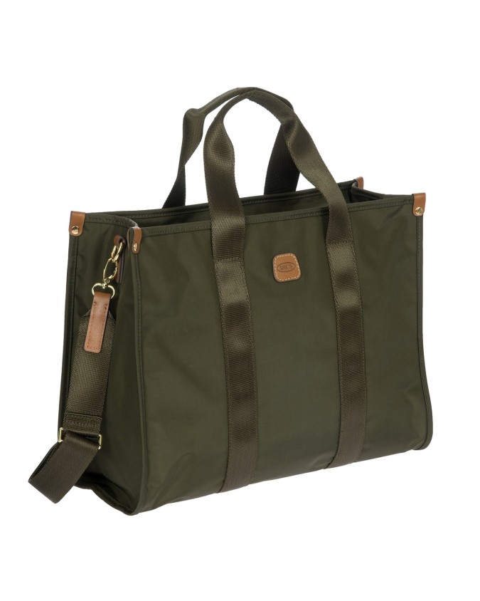 Bric's - Square Handbag, Size L, in Opera X-Bag Nylon