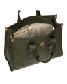 Bric's - Square Handbag, Size L, in Opera X-Bag Nylon