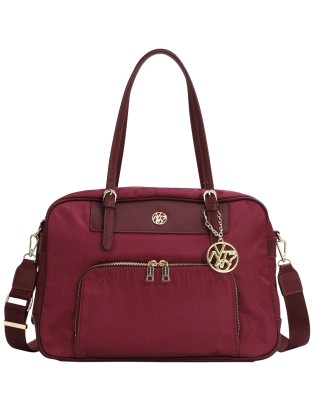 Ynot - Women's Shoulder Bag for 15" Laptops with All-Over... 2