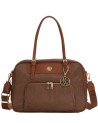 Ynot - Women's Shoulder Bag for 15" Laptops with All-Over "Cloud" Print