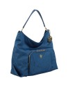 Ynot - Women's Hobo Bag with Front and Back Pockets, Cloud