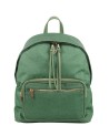 Ynot - Women's Backpack with Dual Front Pockets in All-Over Cloud Print