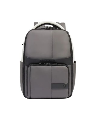  Piquadro - Zaino da viaggio in tessuto gommato porta pc 14''