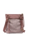 Ynot – Damenhandtasche mit verstellbarem Schulterriemen und Fronttasche aus Cloud-Stoff