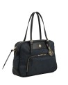 Ynot - Women's Shoulder Bag for 15" Laptops with All-Over "Cloud" Print