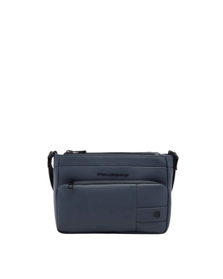  Piquadro - Borsa uomo a tracolla porta iPad®mini in tessuto