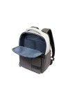 Piquadro - 14-inch laptop backpack with iPad® compartment, made of rubberized fabric