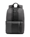 Piquadro - Medium backpack with a 14'' laptop compartment and an iPad® compartment, made of Brief 2 fabric