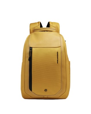Piquadro - Lyss 15.6" Laptop Travel Backpack in Leather...