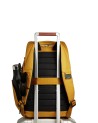 Piquadro - Lyss-Reiserucksack aus Leder und Stoff für einen 15,6-Zoll-Laptop