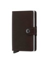 Secrid - Portafoglio MINI in pelle e alluminio RFID Basic MB