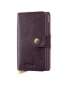 Secrid - Miniwallet in pelle e alluminio Basco Plus