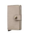 Secrid - Pebble Leather and Aluminum Miniwallet