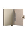 Secrid - Pebble Leather and Aluminum Miniwallet