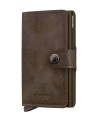 Secrid - Miniwallet Vintage Wallet in Ombré Leather and Aluminum