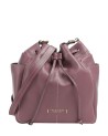 The Bridge - Letizia Leather Bucket Bag with Shoulder Strap