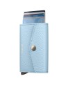 Secrid - Portafoglio in pelle e alluminio con tasca Envelope Pebble