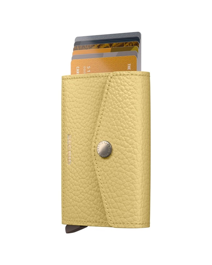 Secrid - Leather and aluminum wallet...