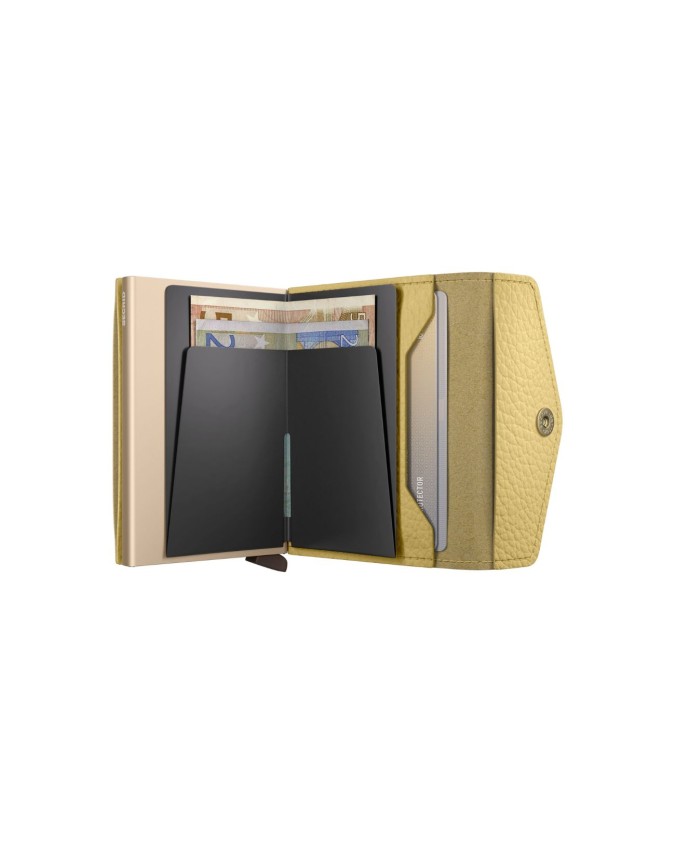 Secrid - Leather and aluminum wallet...