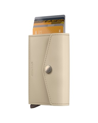 Secrid - Smooth leather and aluminum wallet with an... 2