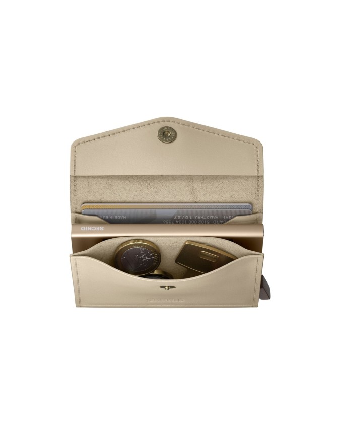 Secrid - Smooth leather and aluminum...