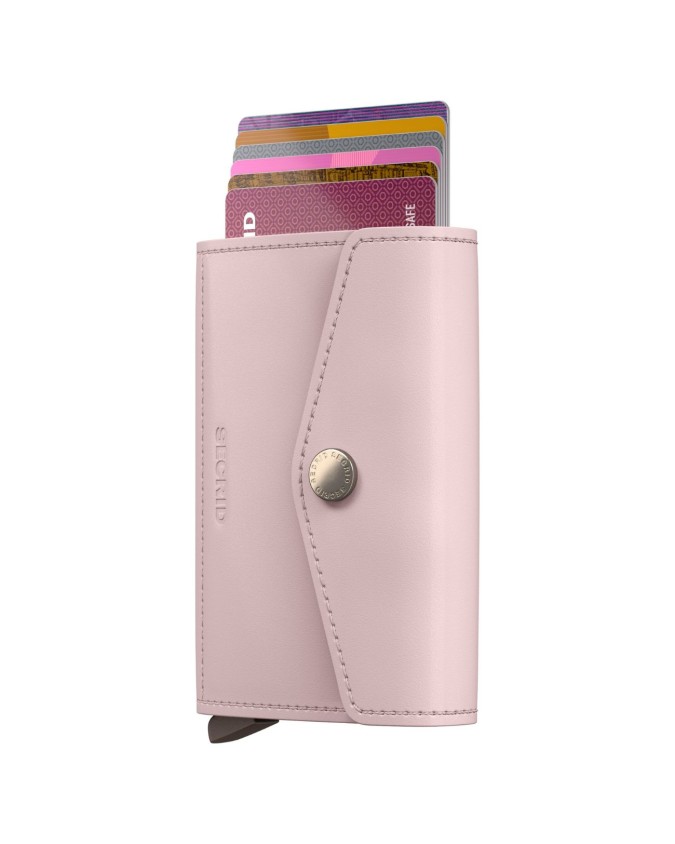 Secrid - Smooth leather and aluminum...