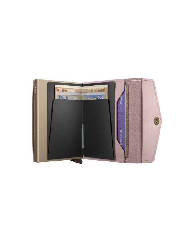 Secrid - Smooth leather and aluminum...