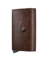 Secrid - Portafoglio in pelle e alluminio con tasca Envelope Vintage